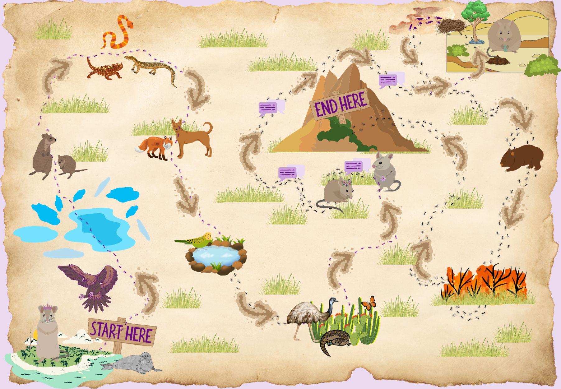 Interactive Story Map